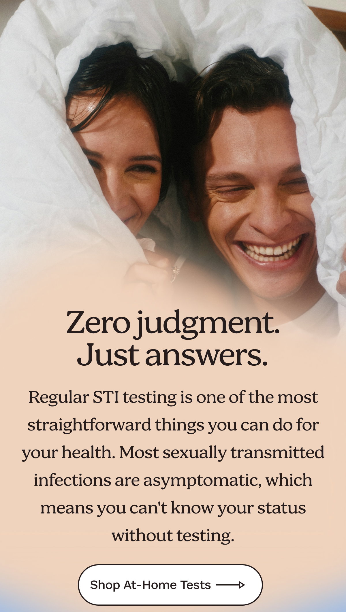 Zero judgement. Just answers. 