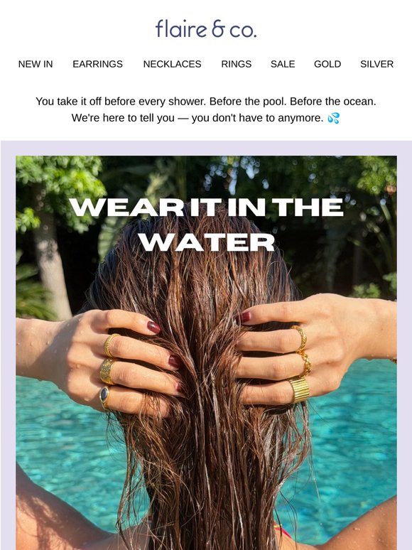 wear it in the water 🌊