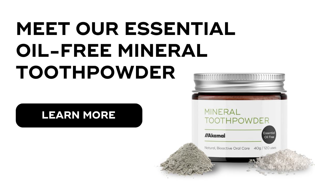 Meet our essential oil free toothpowder