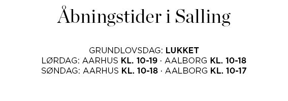 Åbningstider i Salling
