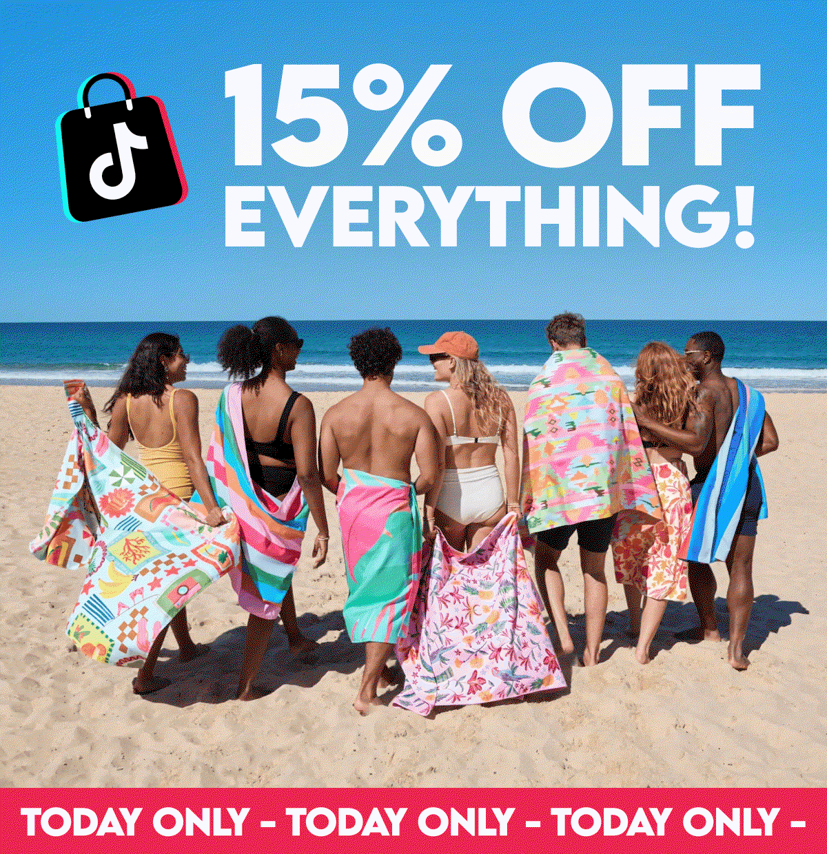 Tiktok shop spotlight day - 15% off