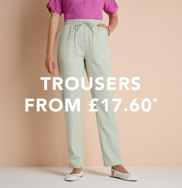 Female in trousers, Shop Trousers