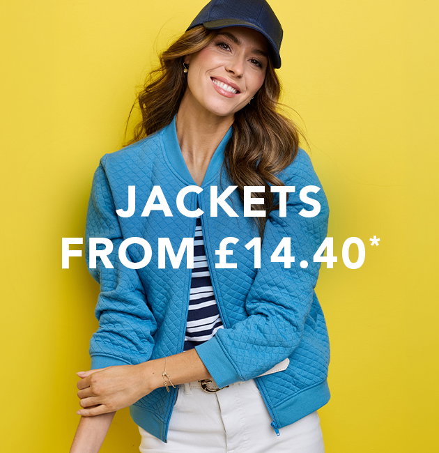 Female in Jacket, Shop Jackets