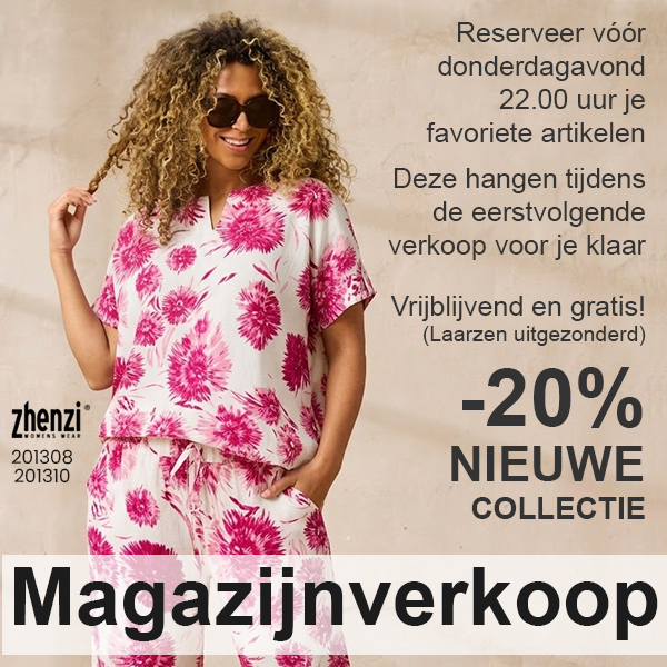 Nieuwe collectie met korting