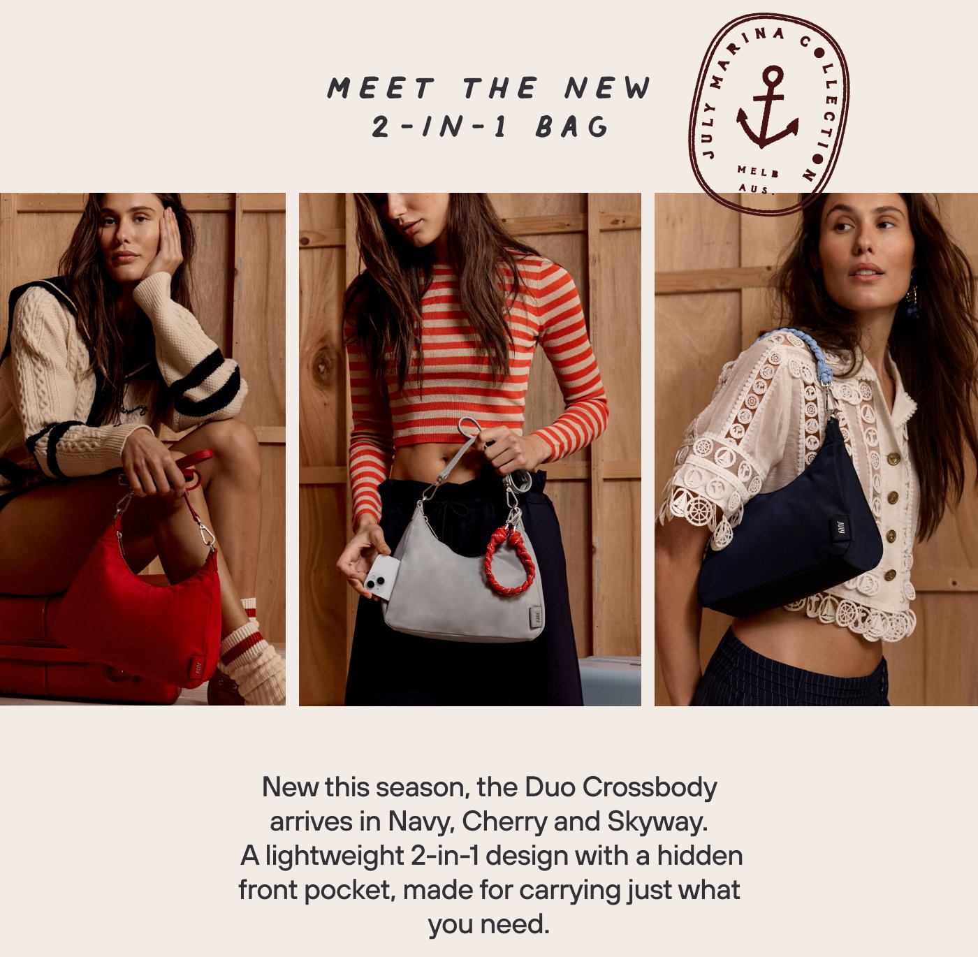 Meet the 2-in-1 bag