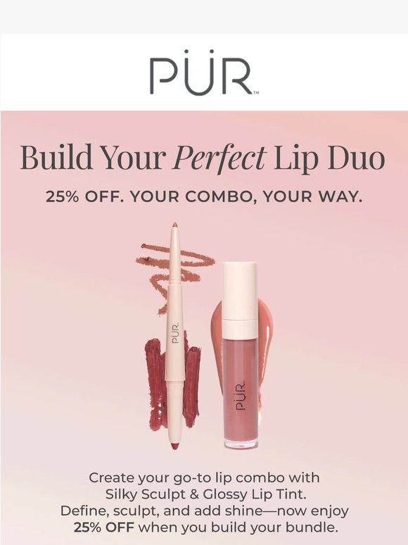 25% Off Your Perfect Lip Duo 💋