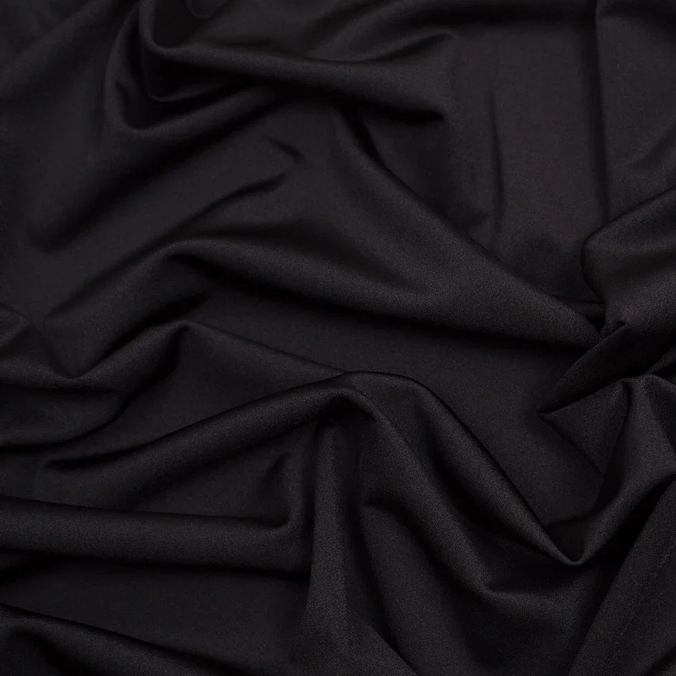 Image of 5.6oz Matte Tricot with High Compression - Black - Jolie Collection