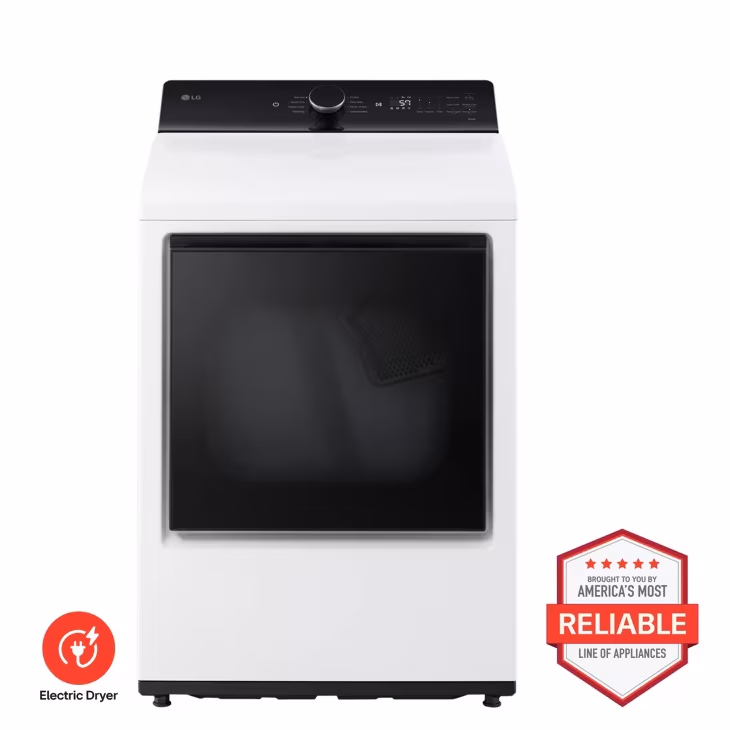 Image of LG Ultra Large Capacity Rear Control Electric Dryer