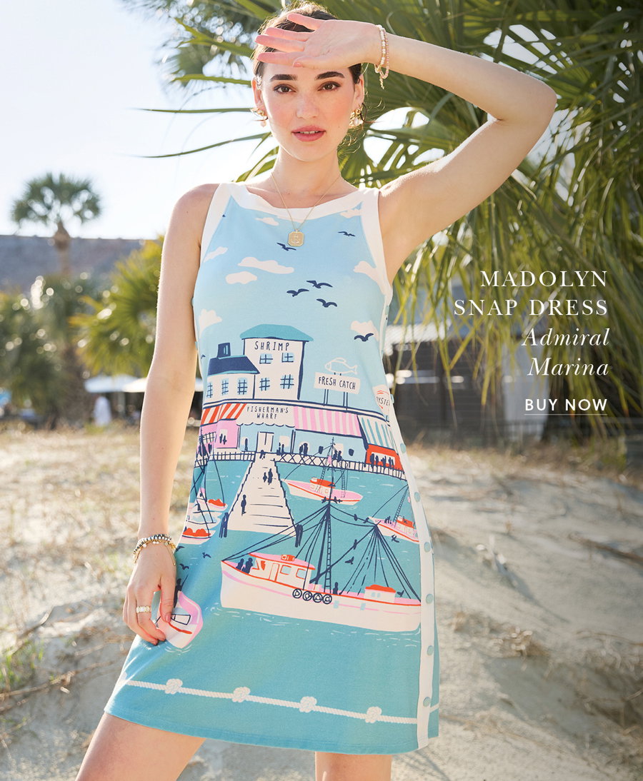 Madolyn Snap Dress Admiral Marina