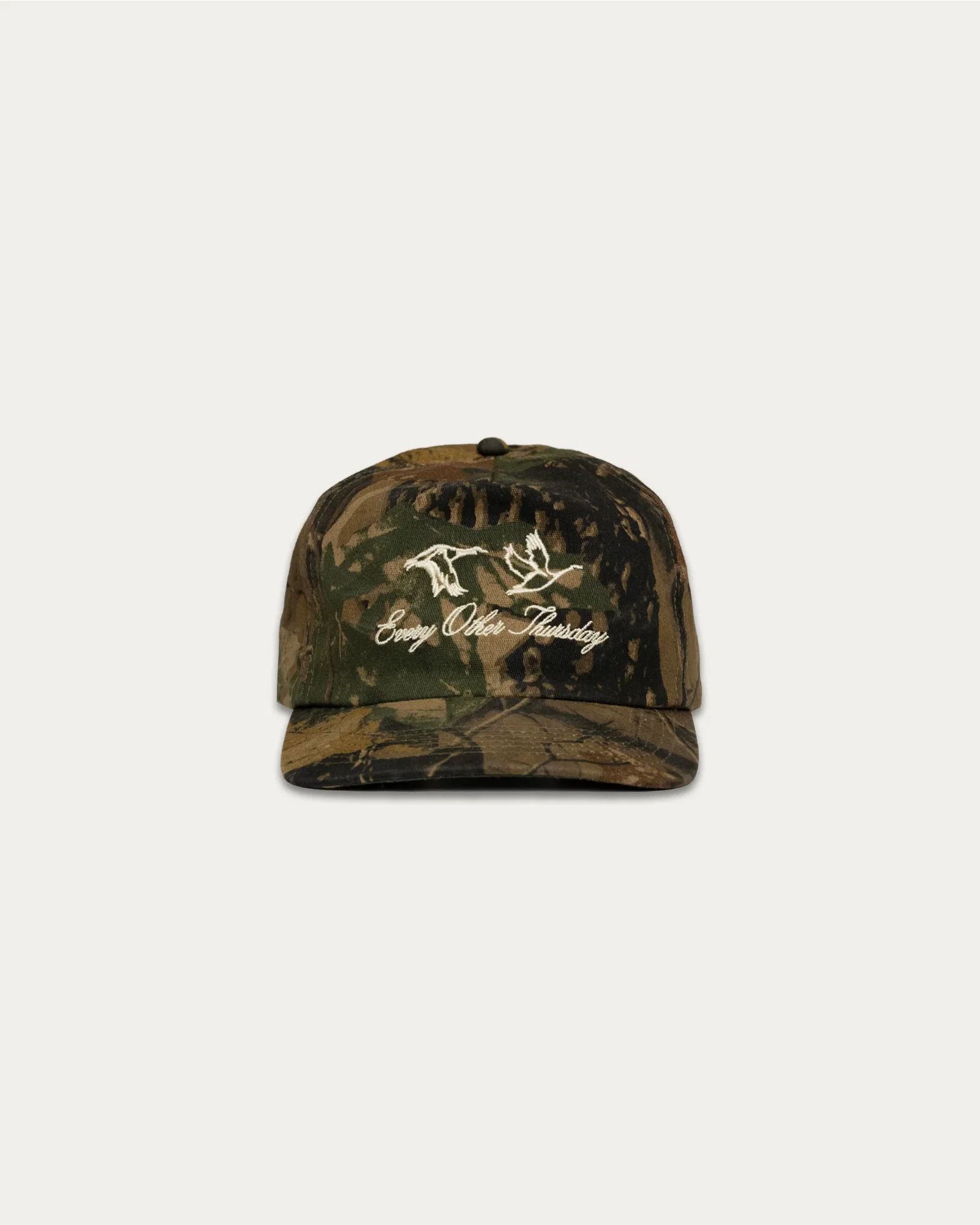 Image of Tree Camo Geese Logo Snapback
