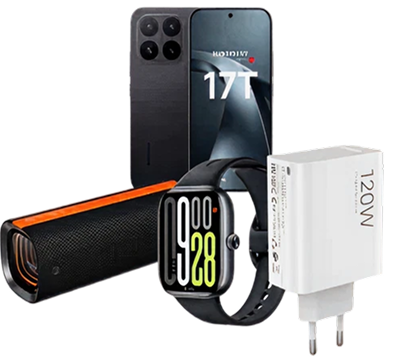 Accessoires Xiaomi : montre, chargeur et enceinte