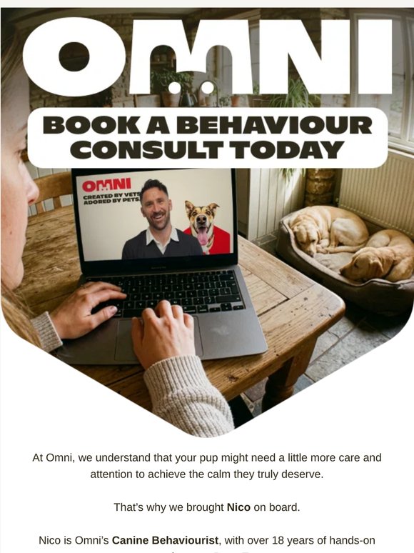You still haven’t met our canine behaviourist 🐕