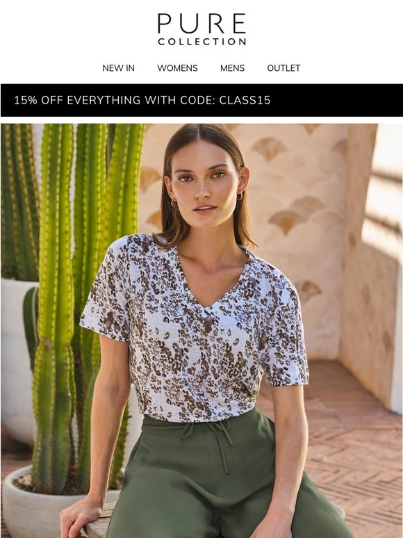 15% Off Everything | Shop The Summer Linen Collection