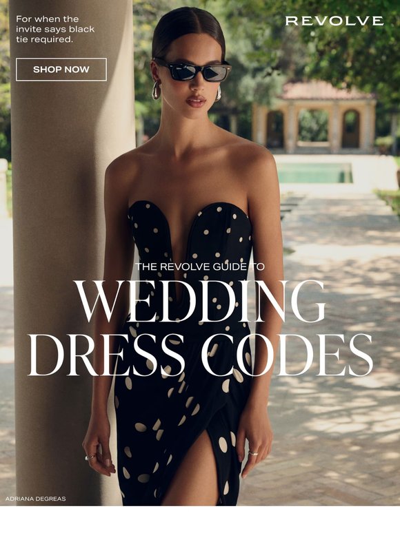 The REVOLVE Guide To Weddings 💍