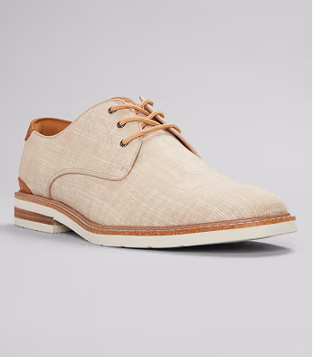 Florsheim Florsheim Capitol Canvas Plain Toe Lace Up Oxfords