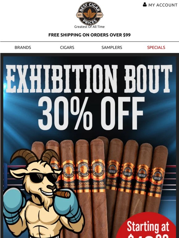 🥊Exhibition Bout: top brands from $19.99