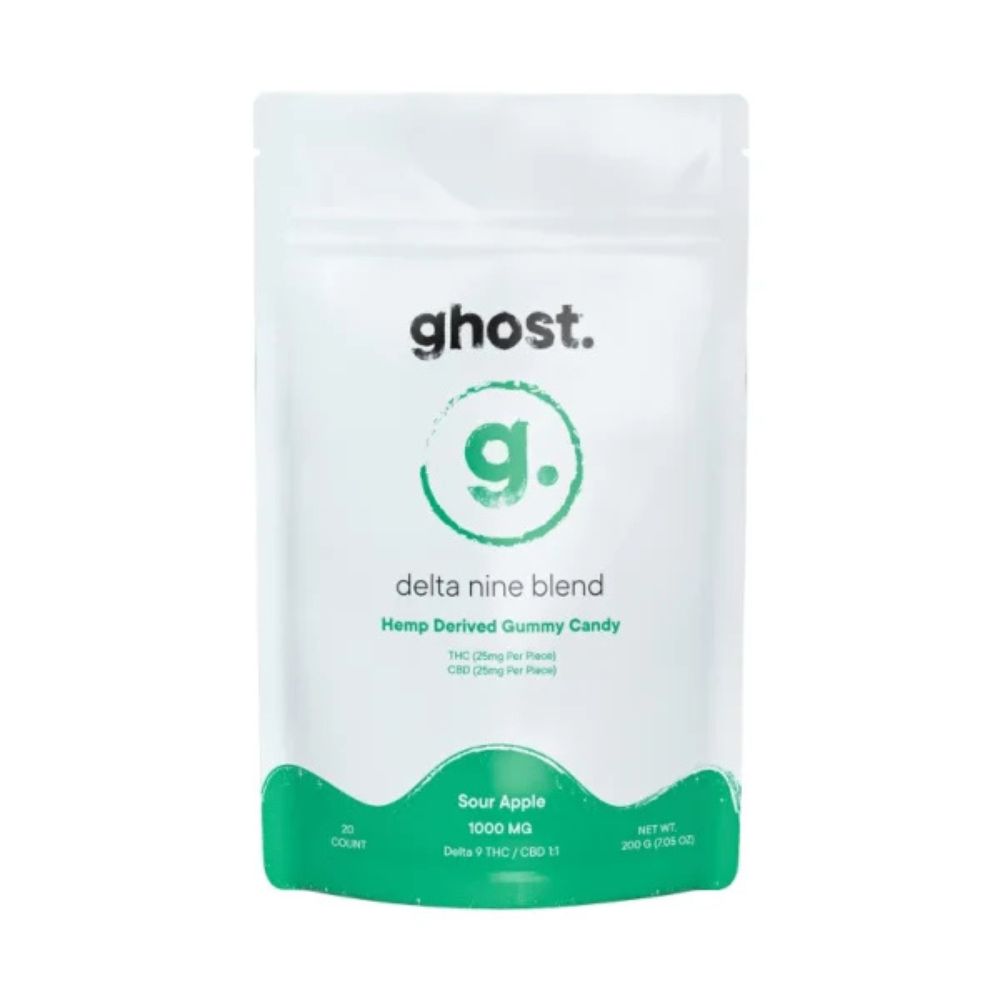 Ghost Edibles Delta 9 THC + CBD 1000mg