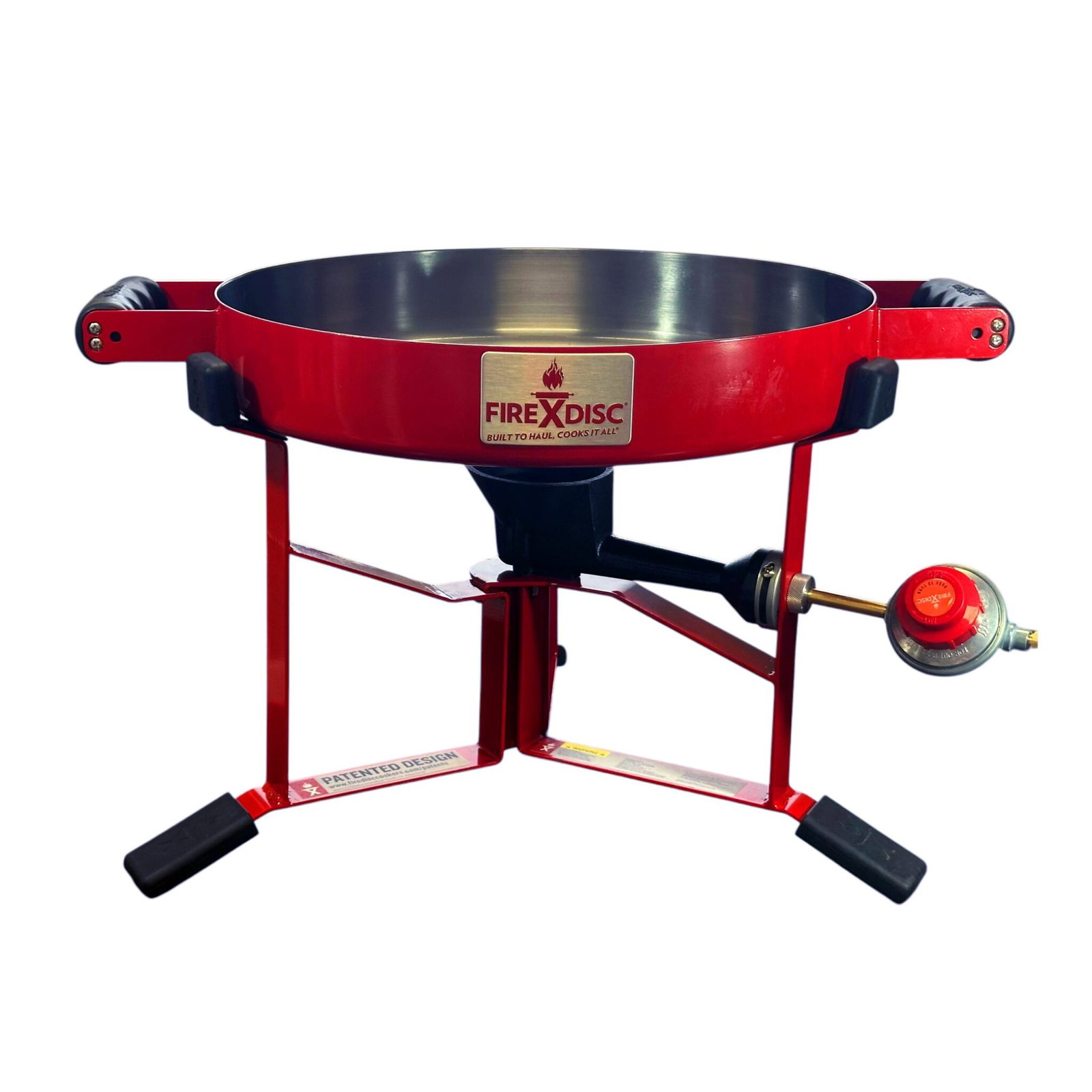 Image of “THE DRIFTER” FIREDISC 215 – Portable Propane Cooker - Fireman Red