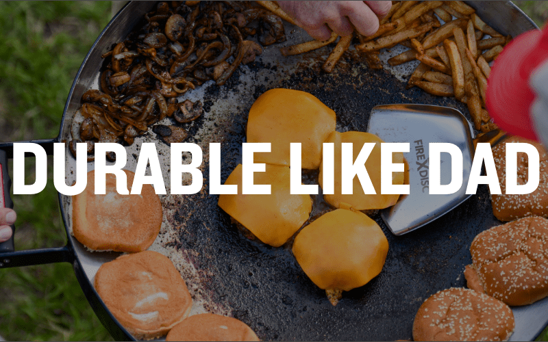 Firedisc cooker features