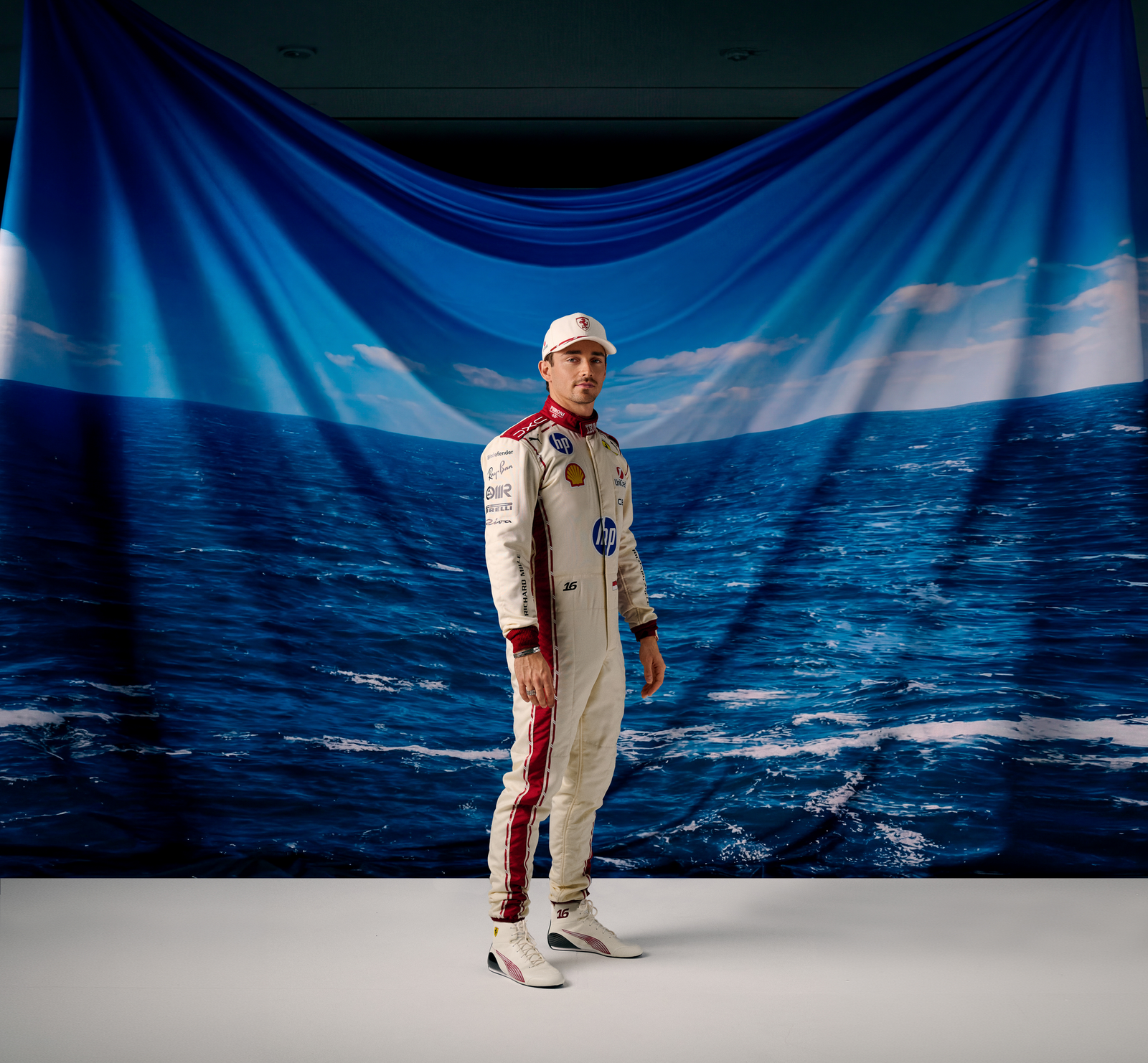 Charles LeClerc in Monaco Limited Edition Attire