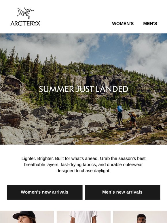 Just landed: new summer arrivals
