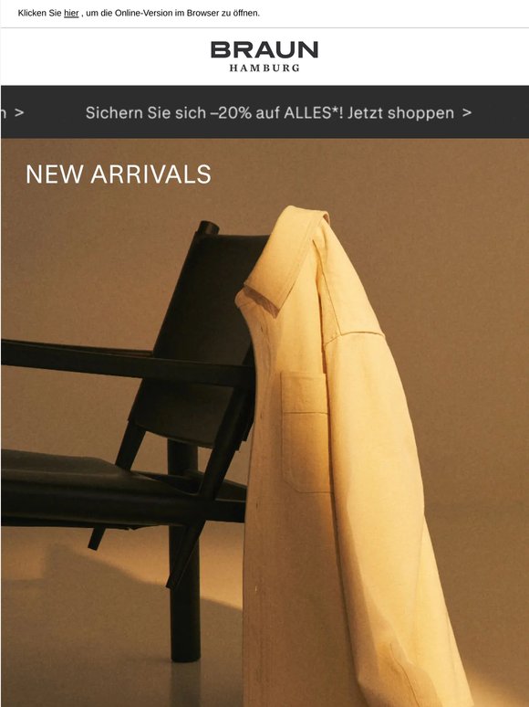 New Arrivals Alert: +130 Neuheiten