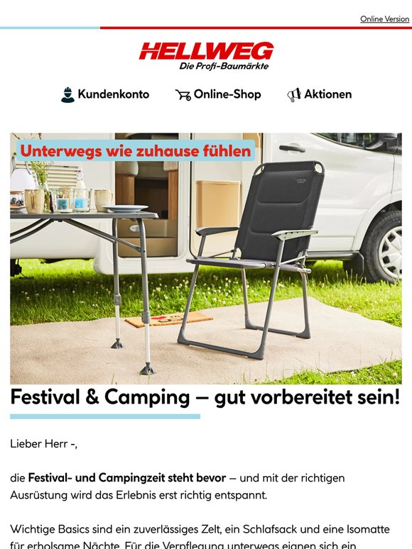 Sind Sie bereit für die Festival-Saison? 🎪