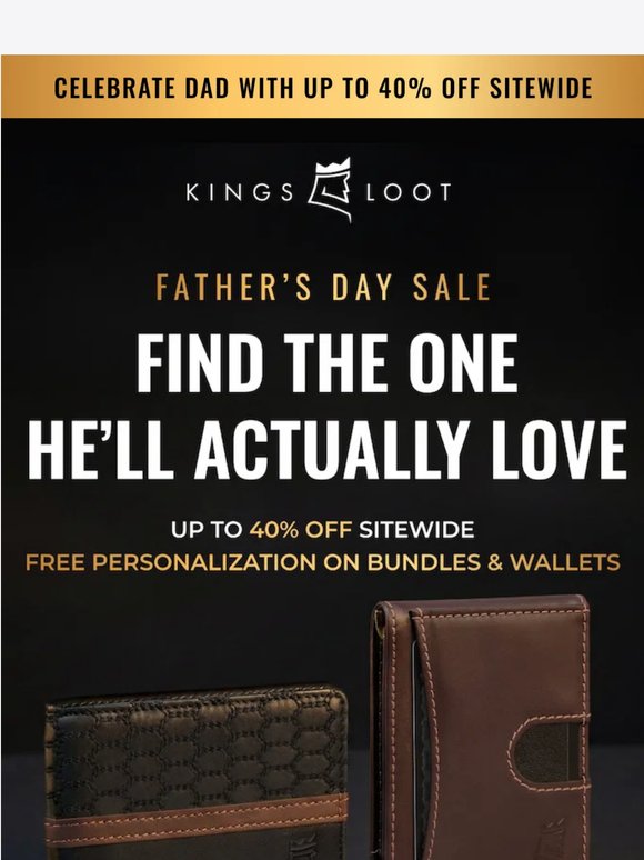 Every Dad Is Different. We Made It Easy.