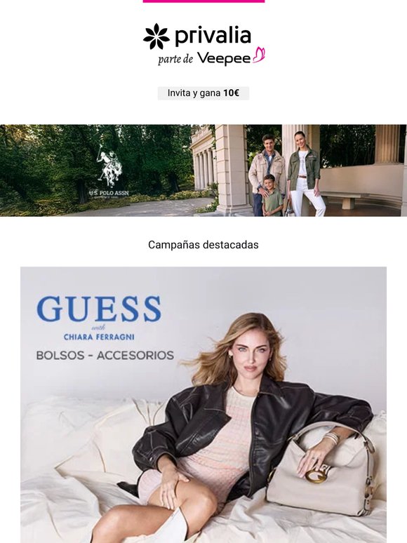 Guess Bags & Accessories, Levi's® Kids, Maje, G-Star, Nalini, Briko y Rudy Project y más hoy en Privalia