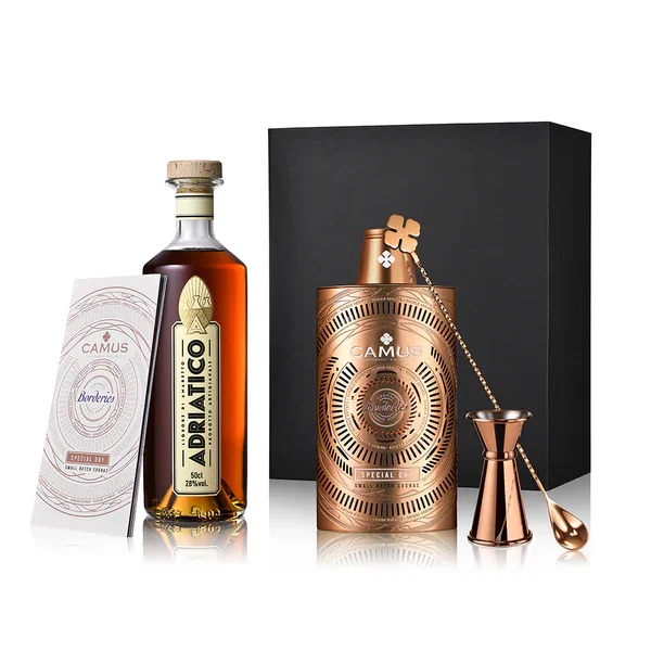 Kit Cocktail French Connection Camus – coffret cadeau pour préparer le cocktail French Connection à base de Cognac