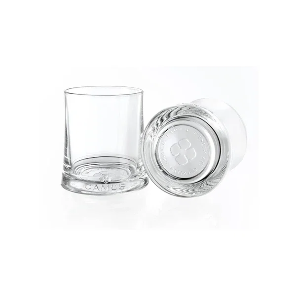 Verres Tumbler CAMUS double paroi, idéal pour déguster un cognac on the rocks