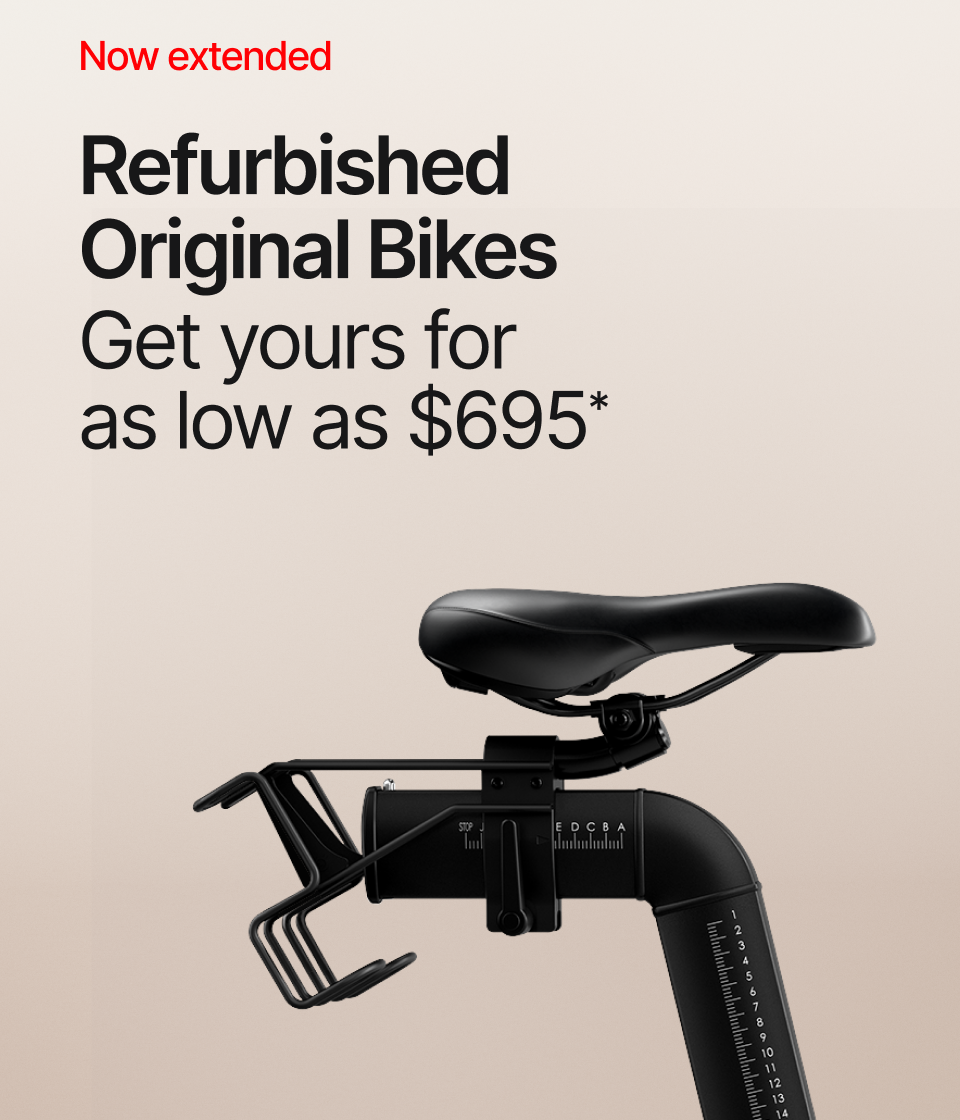 Refurbished Original Bikes: Get yours for as low as $695*