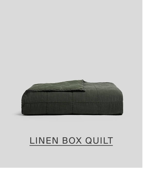 shop linen box quilt