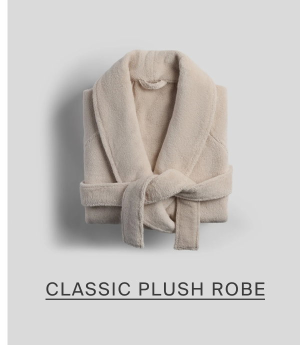 shop classic plush robe