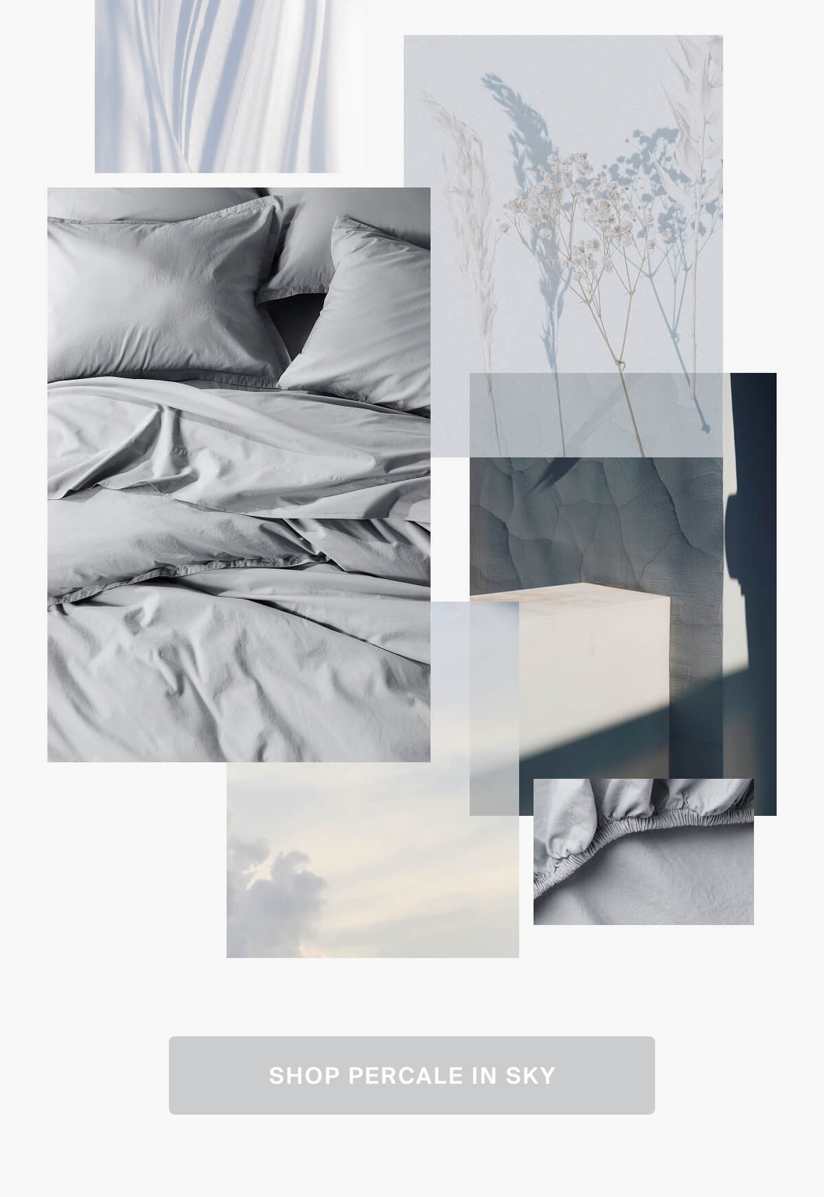 shop percale in sky