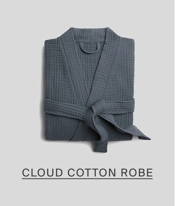 shop cloud cotton robe