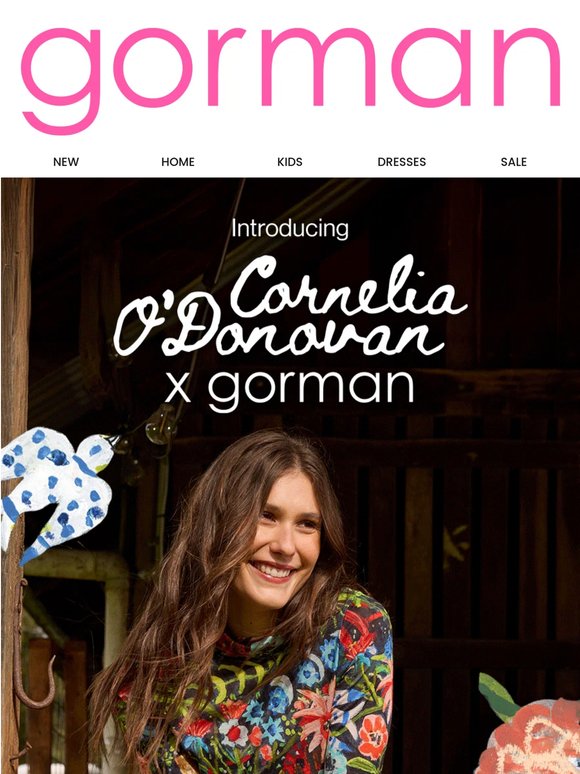 New Season! Introducing Cornelia O’Donovan x gorman