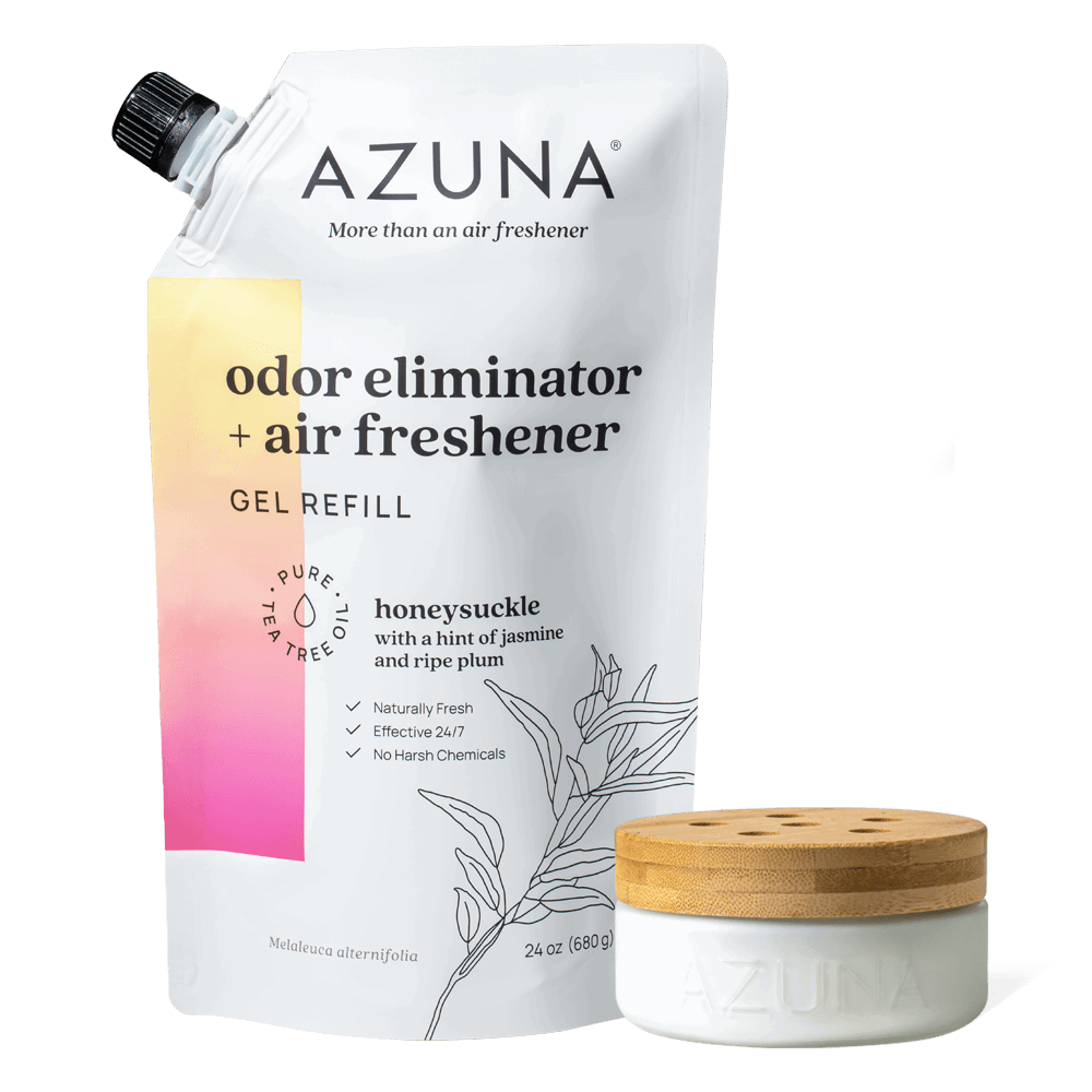 odor eliminating gel in honeysuckle