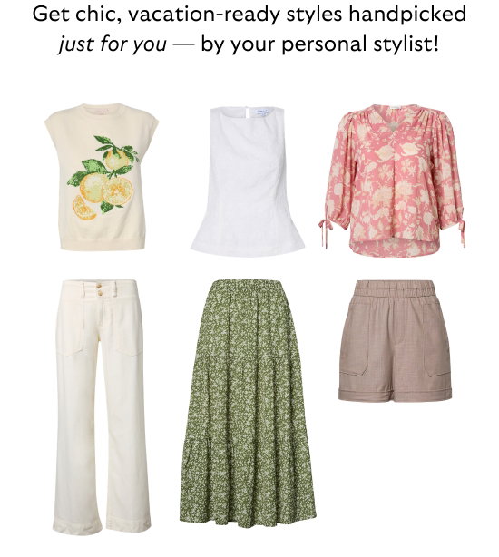 Get chic, vacation-ready styles handpicked just for you - by your personal stylist.