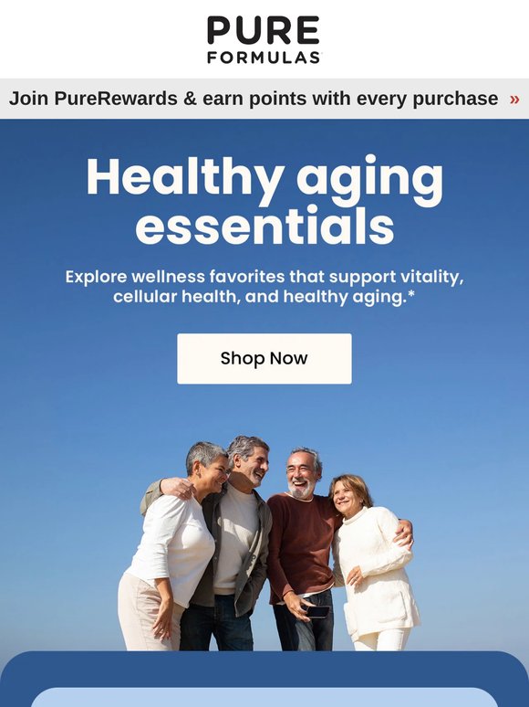 Healthy aging support starts here: CoQ10, collagen & more ✨