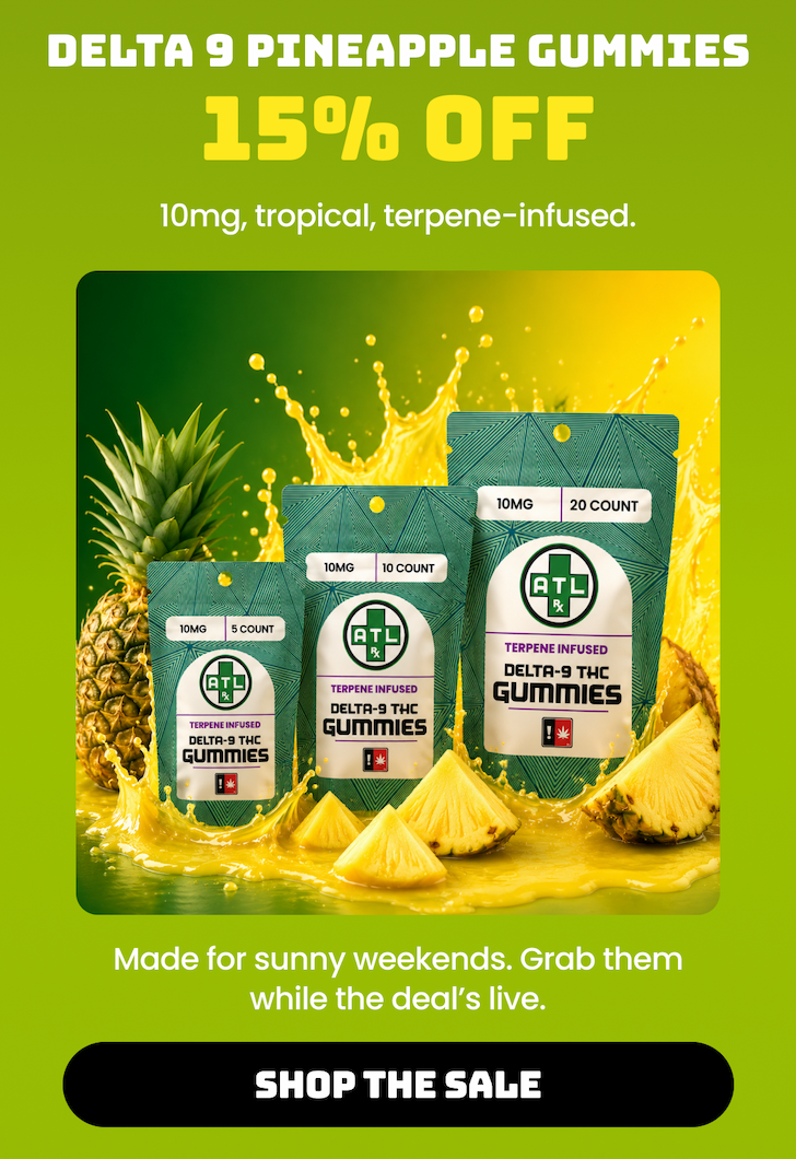 Delta 9 Pineapple Gummies 15% off