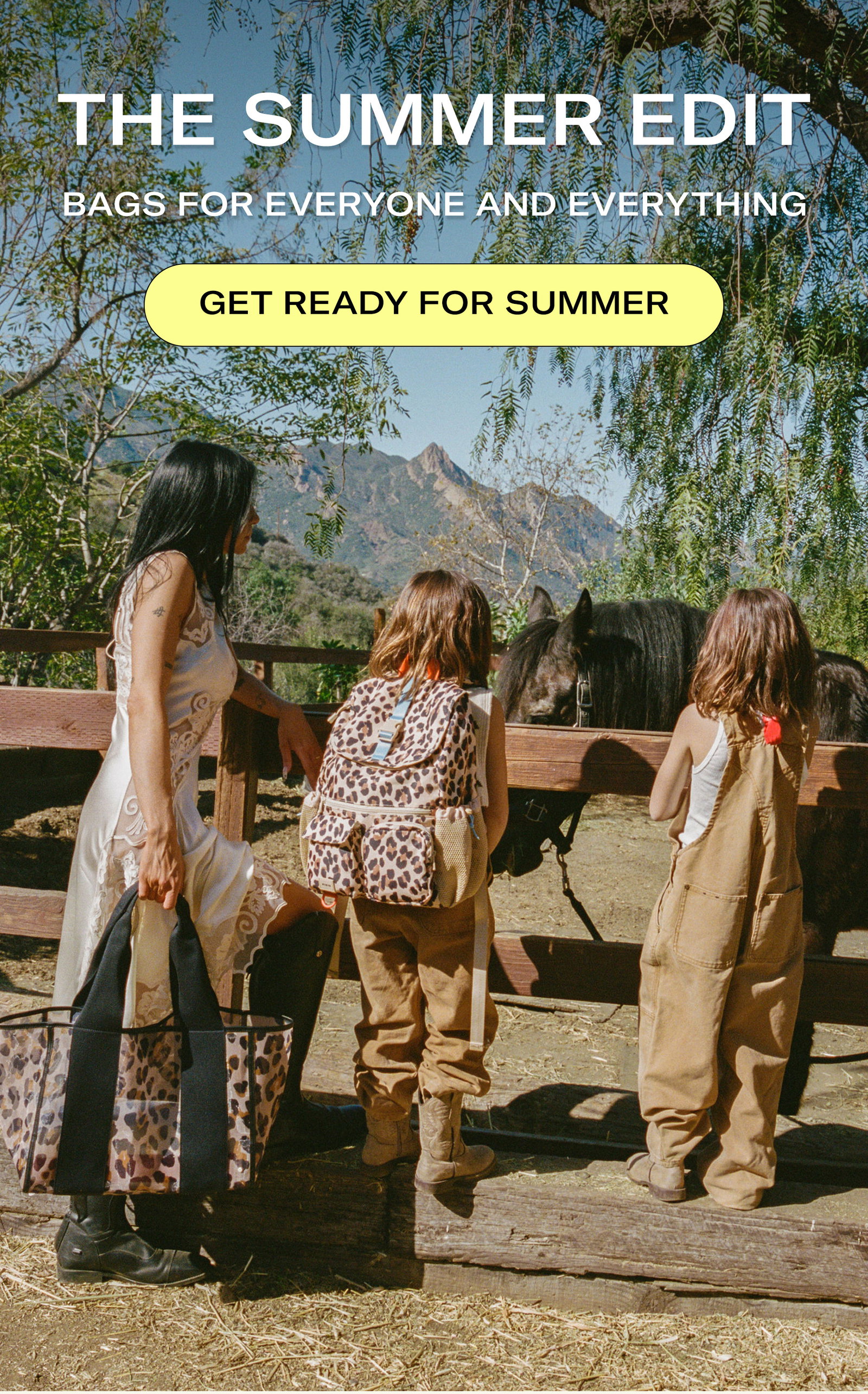 The summer edit bags for everyone and everything