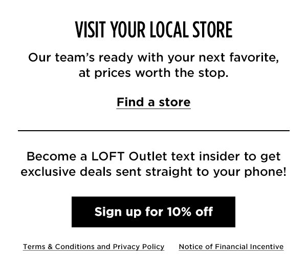 Find a store