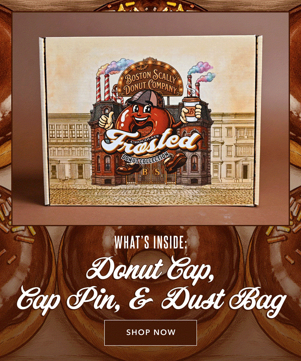 What's Inside: Donut Cap, Cap Pin, & Dust Bag Shop Now