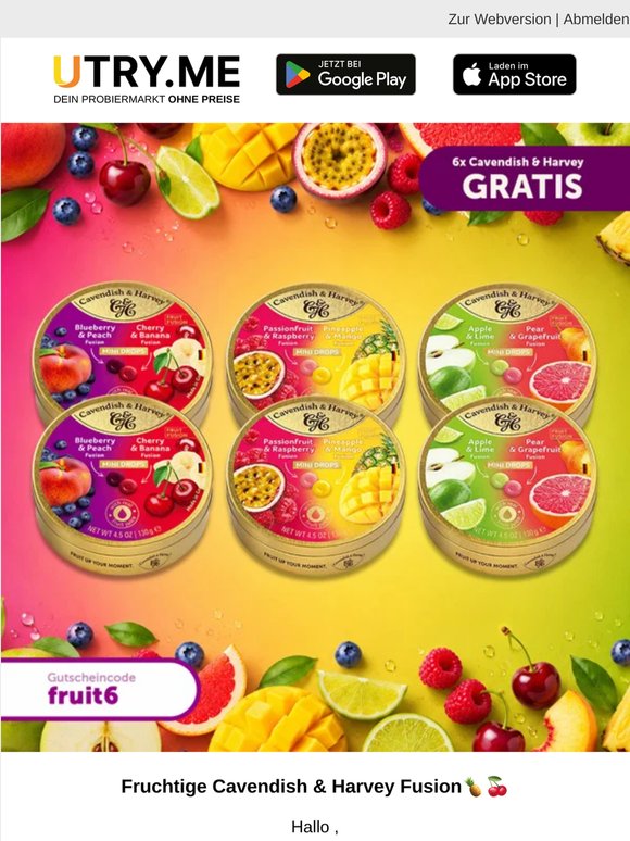 🌈 Sechs fruchtige Highlights gratis sichern!