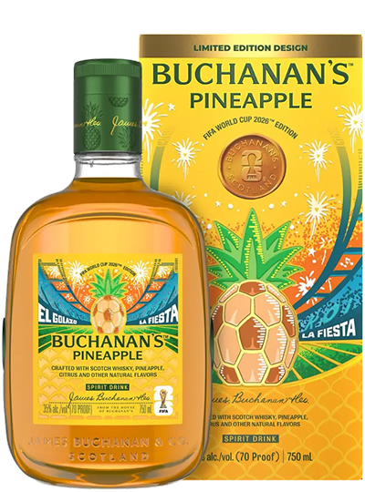 Buchanan's Pineapple®️ Blended Scotch Whisky – “El Golazo, La Fiesta” FIFA World Cup 26™️ Limited Edition