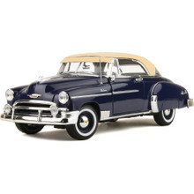 1950 Chevrolet Bel Air - blue/cream 1:18 Scale Diecast Model by Motormax