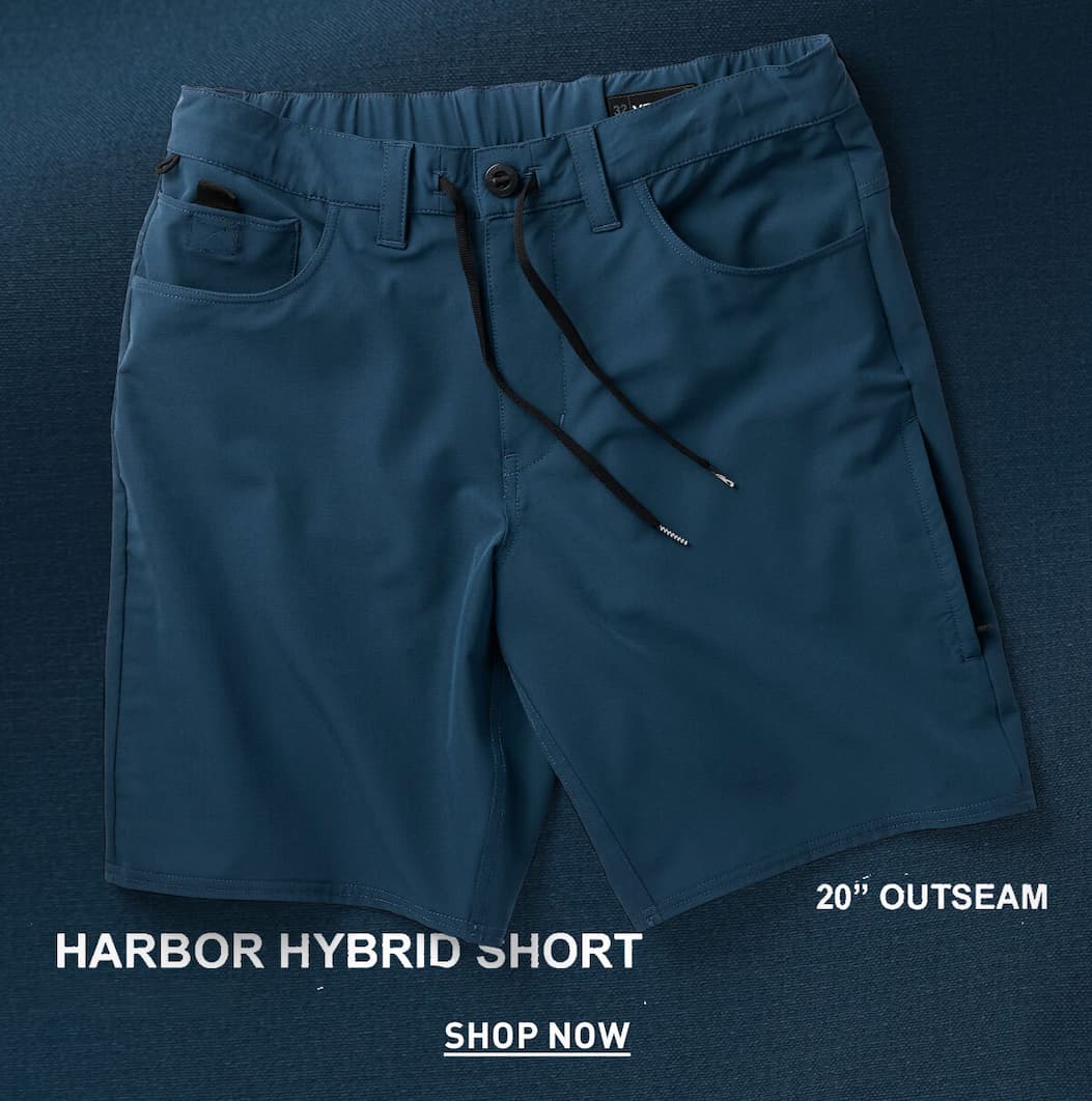 Shop Harbor Hybrid Short