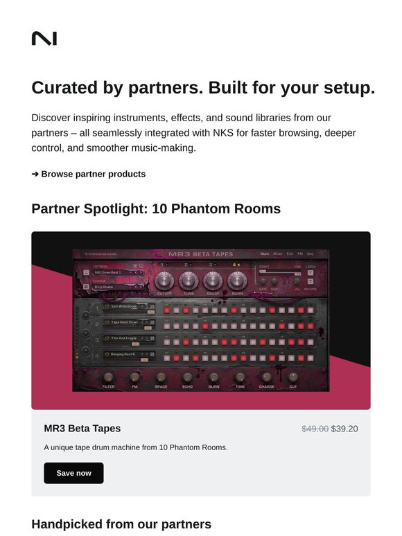 Partner spotlight: new releases