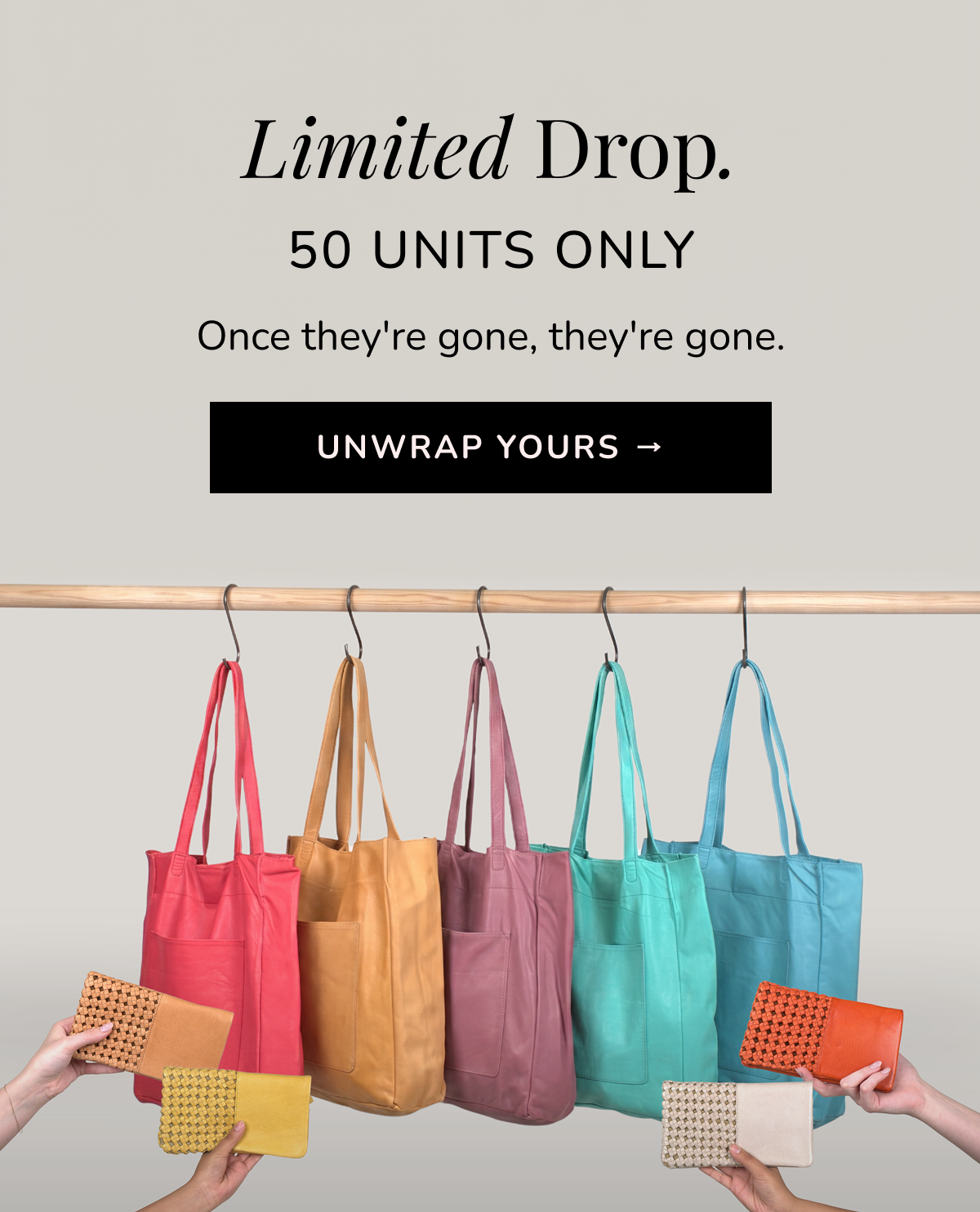 Limited Drop. 50 Units Only Once they're gone, they're gone. Unwrap Yours →